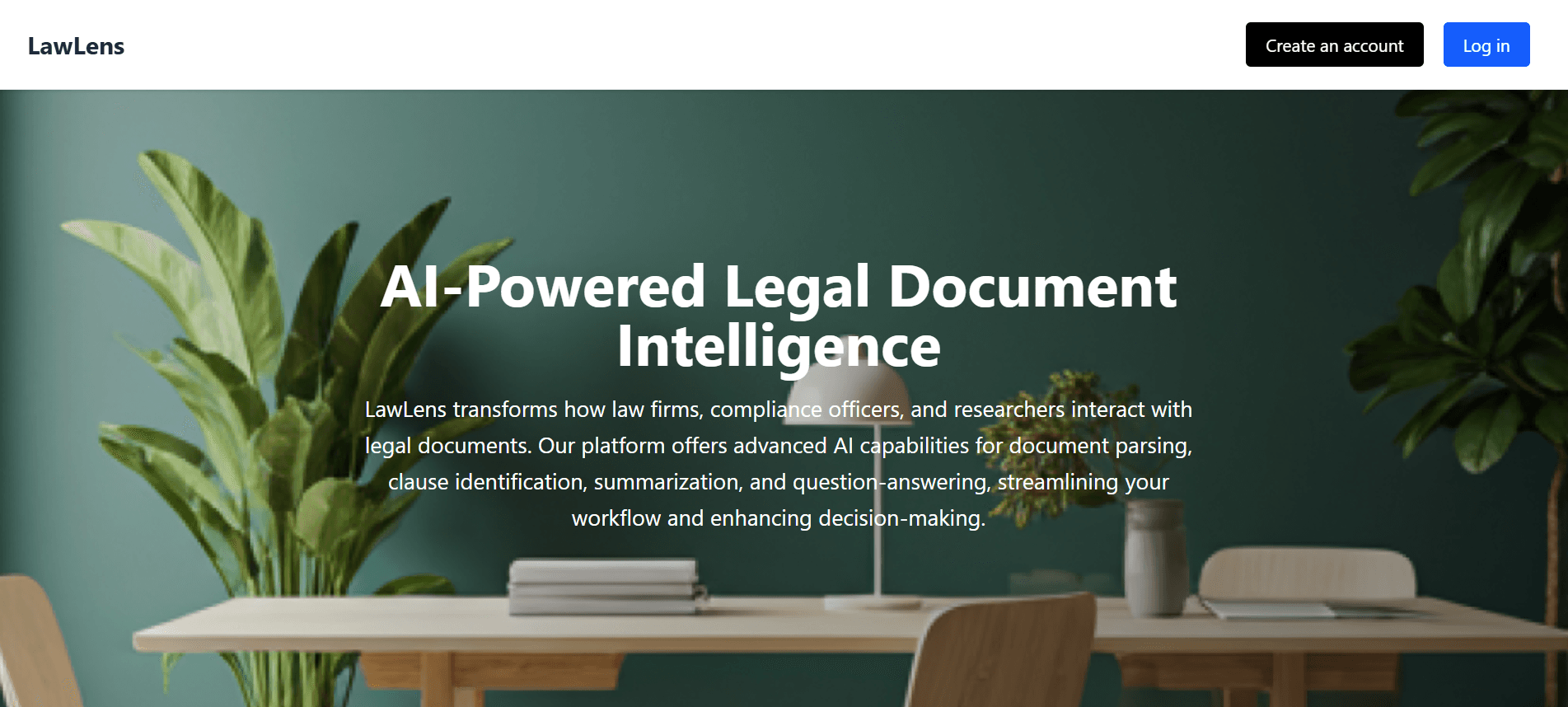 AI-powered Legal Document Intelligence Platform
